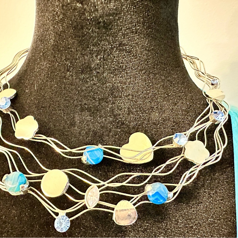 Avant-Garde Handmade Silver Necklace/Choker!
